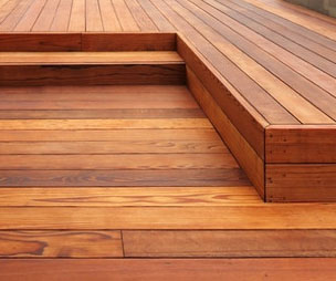 redwood decking stains