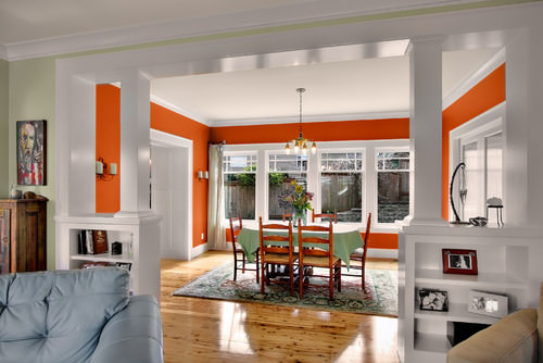 bright orange
