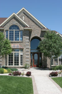 Two-story home facade